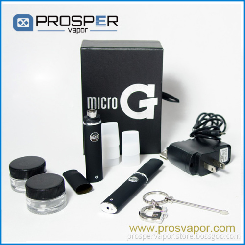 High Quality Wax Vapor Dry Herb Vaporizer Pen 100% Original Micro G